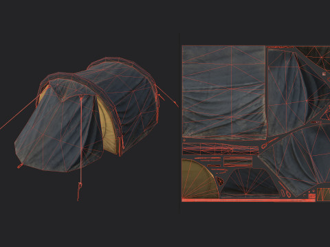 Tent 013 3D Model