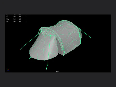 Tent 013 3D Model