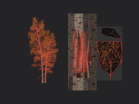 Tree 002 3D 模型