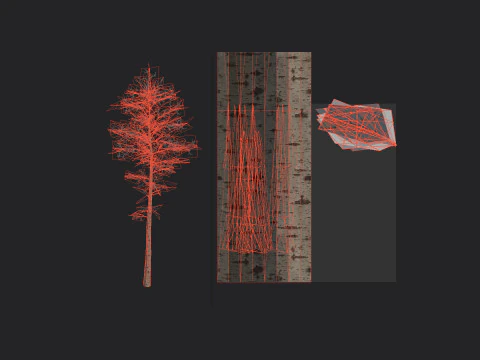 Tree 004 3D Model