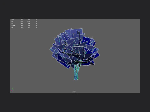 Albero 005 Modello 3D