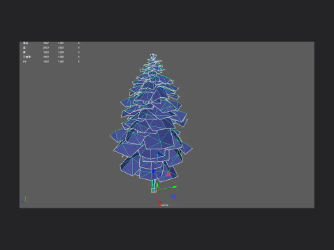 Tree 018 3D Model