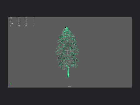 Tree 019 3D 模型
