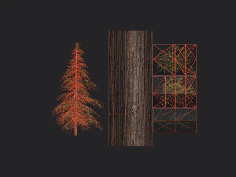 Albero 020 Modello 3D