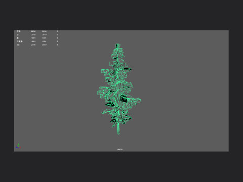 Tree 022 Model 3D
