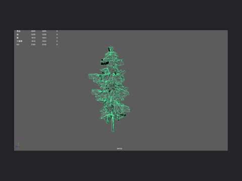 Tree 023 Model 3D