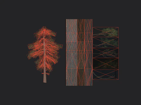 Дерево 029 3D Модель