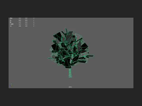 Albero 034 Modello 3D