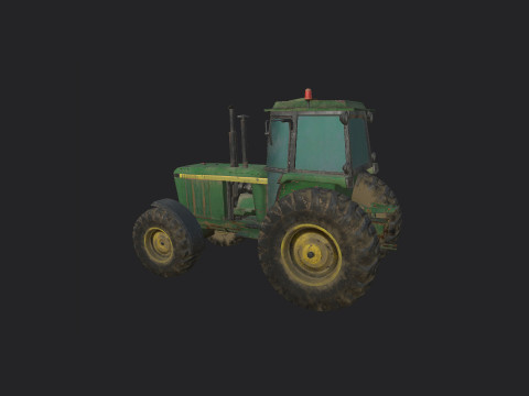 Tractor 001 Modèle 3D