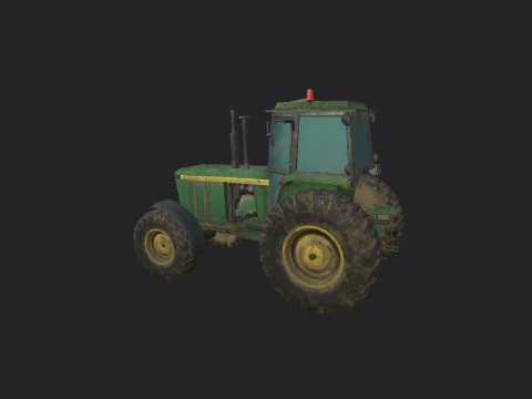 Trattore 001 Modello 3D