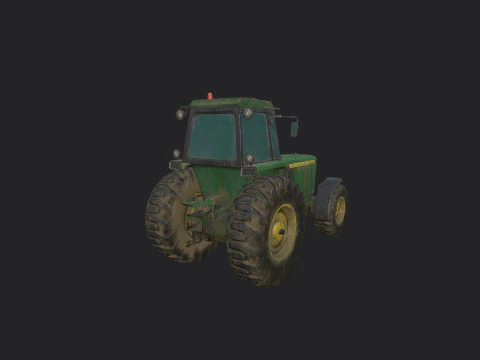 Trattore 001 Modello 3D