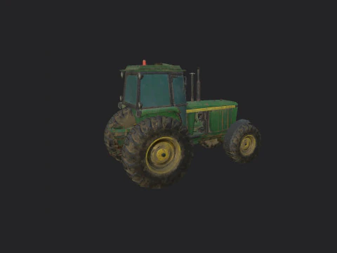 Trattore 001 Modello 3D