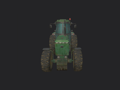 Tractor 001 Modèle 3D