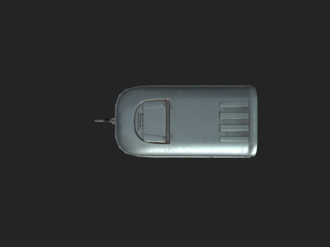 Garbage truck 001 Model 3D