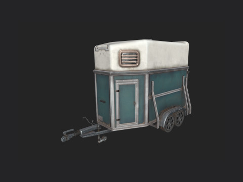 Garbage truck 002 Modelo 3D