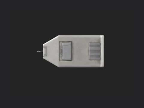 Camion della spazzatura 002 Modello 3D