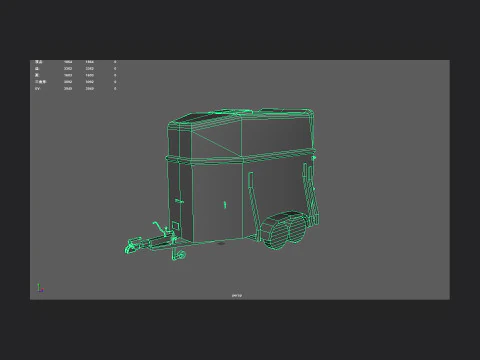 Camion della spazzatura 002 Modello 3D