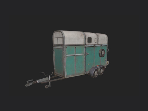 Garbage truck 003 Modelo 3D