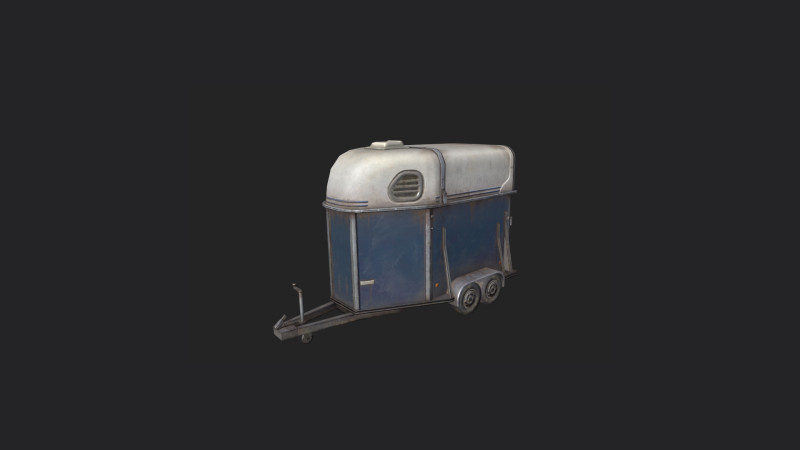 Garbage truck 004 3Dモデル .c4d .max .obj .3ds .fbx .stl .blend 