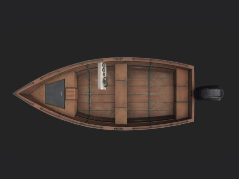 PowerBoat 001 3D Model