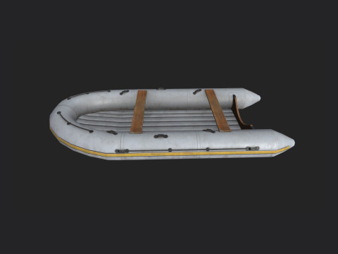 Rubber Dinghy 001 Modello 3D