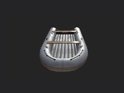 Rubber Dinghy 001 Modello 3D