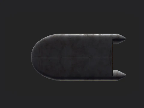 Rubber Dinghy 001 3D Model