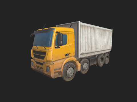 Truck 001 3D Model