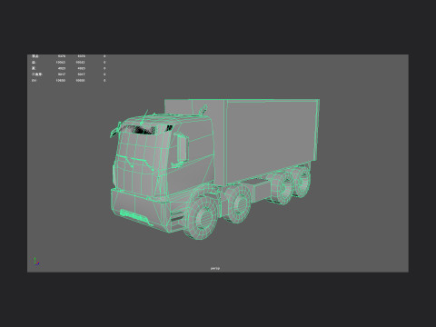 Truck 001 3Dモデル