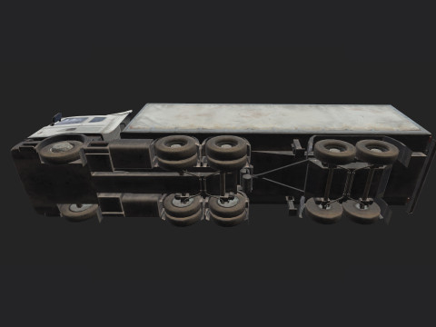 Truck 002 3D 模型