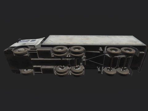 Truck 002 3D Model
