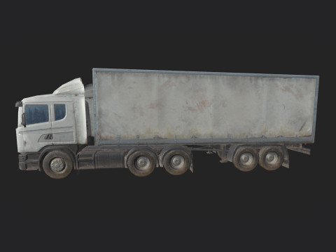 Truck 002 3D 模型