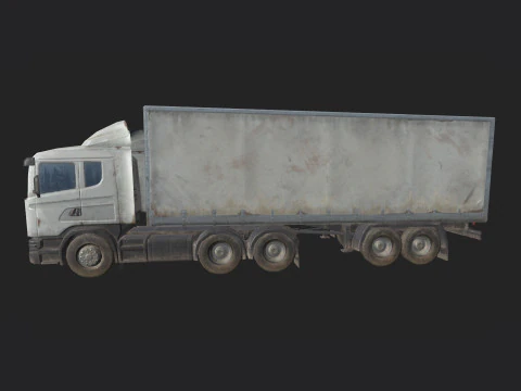 Truck 002 3D Model