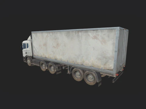 Truck 002 3D Model