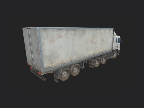 Truck 002 3D 模型