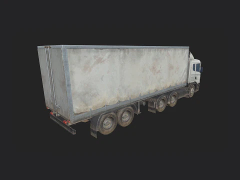 Truck 002 3D Model