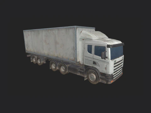 Truck 002 3D Model