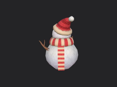 SnowMan 001 3D Model