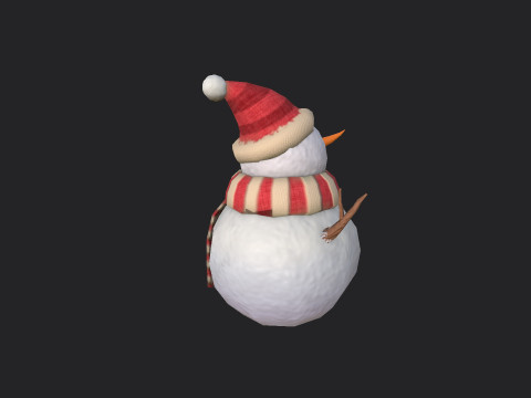 SnowMan 001 3D Model