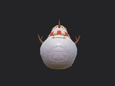 SnowMan 001 3D Model