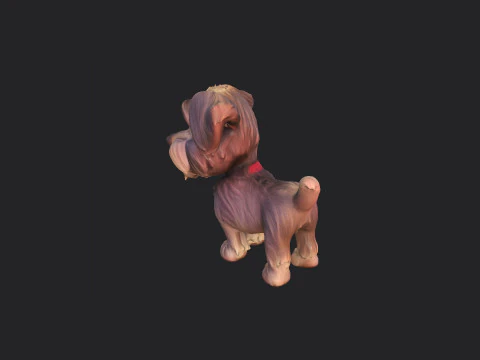 Puppy 001 3D Model