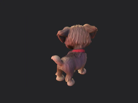 Puppy 001 3D Model