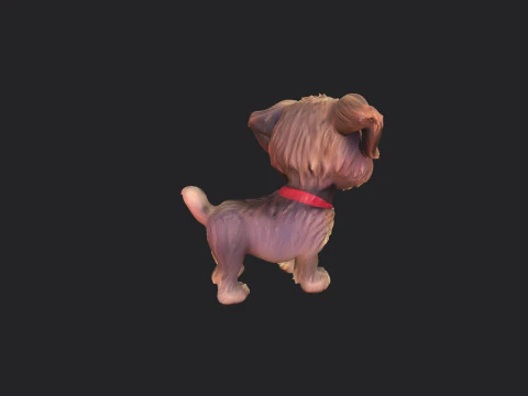 Puppy 001 3D Model
