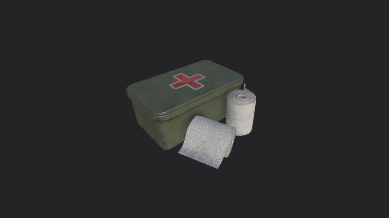 Medical 001 Modèle 3D .c4d .max .obj .3ds .fbx .stl .blend