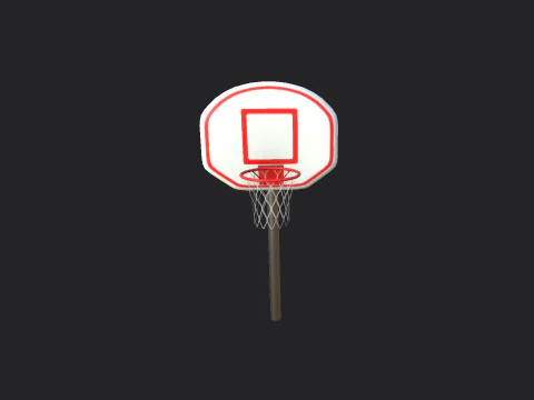BasketballHoop 001 3D Model