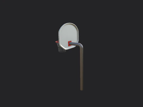 BasketballHoop 001 3D Model