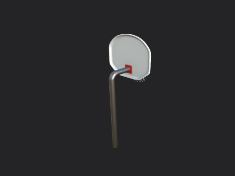 BasketballHoop 001 3D Model