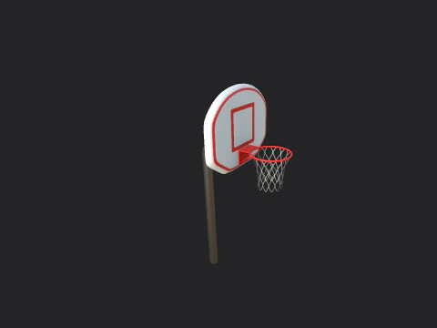 BasketballHoop 001 3D Model