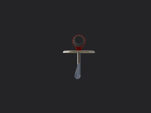 BasketballHoop 001 3D Model