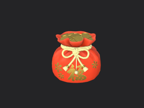 Blessing bag 001 Modelo 3D